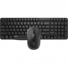 Rapoo X1800S Wireless Keyboard and Mouse Combo Black