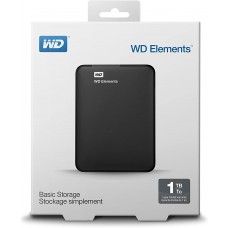 WD 1TB WD Elements Portable USB 3.0 Hard Drive Storage