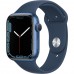 Apple Watch Series 7 GPS 45mm Blue Aluminum Abyss  Apple Watch Series 7 GPS 45mm Blue Aluminum Abyss