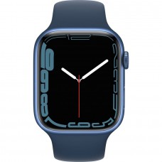 Apple Watch Series 7 GPS 45mm Blue Aluminum Abyss 